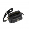 Borsa da donna a tracolla 006g nero petrolio