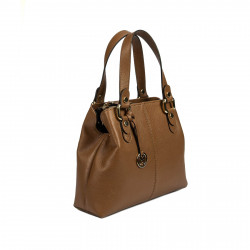 Borsa a tracolla da donna 004g marrone cognac