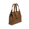 Borsa a tracolla da donna 004g marrone cognac
