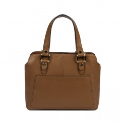 Borsa a tracolla da donna 004g marrone cognac