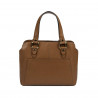 Borsa a tracolla da donna 004g marrone cognac