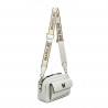 Borsa donna a tracolla 006g grigio acciaio