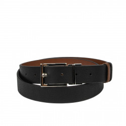 Cintura donna 22m bicolore biz nero+marrone