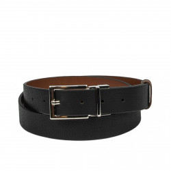 Cintura donna 22m bicolore biz nero+marrone