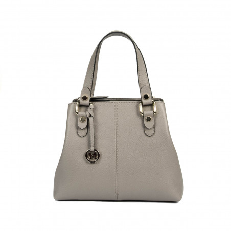 Borsa da donna a tracolla 004g grigio cenere