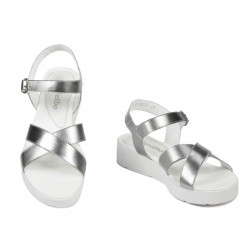Sandali donna 5049-1 argento