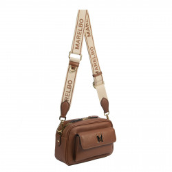 Borsa donna a tracolla 006g marrone cognac