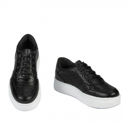 Scarpe sportive donna 6059 nero combinato