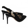 Sandali donna 1295 nero antilope