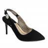 Sandali donna 1295 nero antilope
