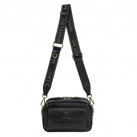 Borsa da donna a tracolla 006g nero saffiano