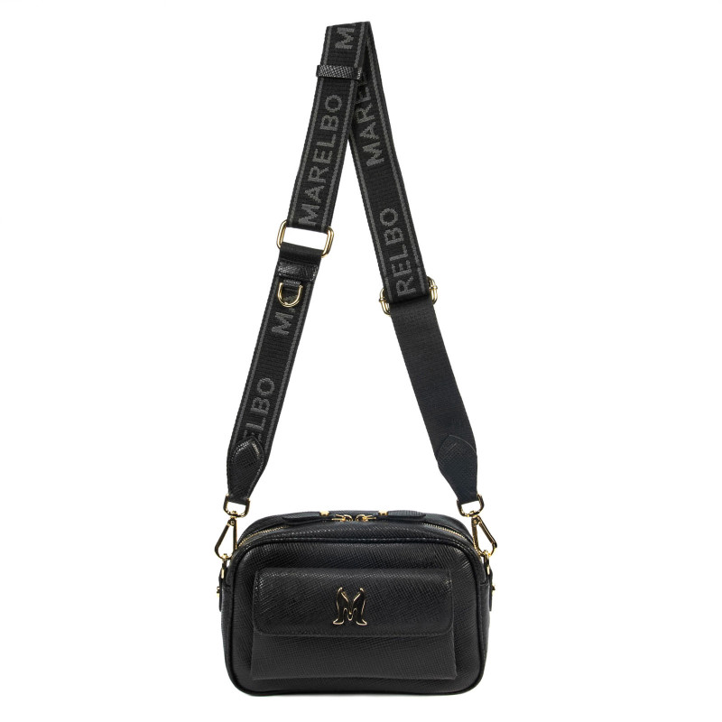Borsa da donna a tracolla 006g nero saffiano