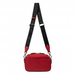 Borsa a tracolla donna 006g rosso saffiano
