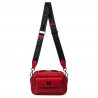 Borsa a tracolla donna 006g rosso saffiano