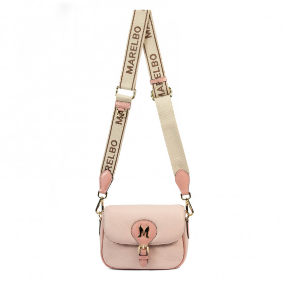 Borsa donna a tracolla 007g rosa combinata