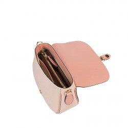 Borsa donna a tracolla 007g rosa combinata