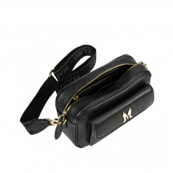 Borsa a tracolla da donna 006g nera