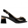 Sandali donna 1297 vernice nera