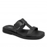 Sandali donna 5091 nero metallizzato