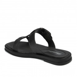 Sandali donna 5091 nero metallizzato
