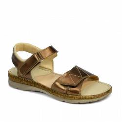 Sandali donna 5090 rame combinato