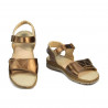 Sandali donna 5090 rame combinato