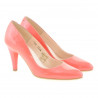 Scarpe eleganti donna 1234 vernice rosso corallo