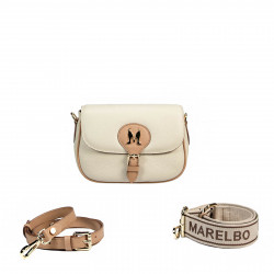 Borsa donna a tracolla 007g beige latte