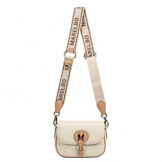 Borsa donna a tracolla 007g beige latte