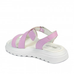 Sandali donna 5092 rosa combinato