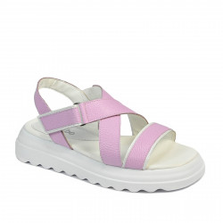 Sandali donna 5092 rosa combinato