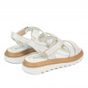 Sandali donna 5092 bianco combinato
