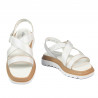 Sandali donna 5092 bianco combinato