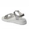Sandali donna 5096 argento