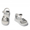 Sandali donna 5096 argento
