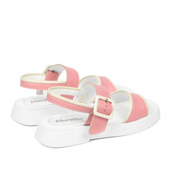 Sandali donna 5094 rosa combinato