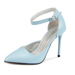 Scarpe eleganti donna 1296 blu