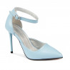 Scarpe eleganti donna 1296 blu