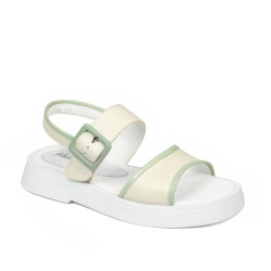 Sandali donna 5094 beige combinato