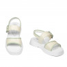 Sandali donna 5094 beige combinato