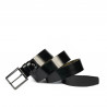 Cintura uomo 68b nero florantic