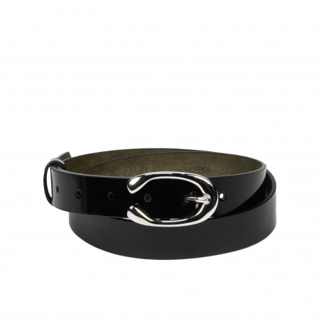 Cintura donna 35m nero florantic