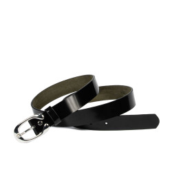 Cintura donna 35m nero florantic