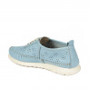 Mocasini donna 6061 blu