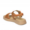 Sandali donna 5094 marrone combinato