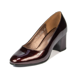 Scarpe eleganti donna 1268 vernice bordeaux01