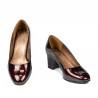 Scarpe eleganti donna 1268 vernice bordeaux01