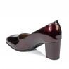 Scarpe eleganti donna 1268 vernice bordeaux01