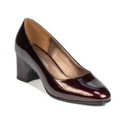 Scarpe eleganti donna 1268 vernice bordeaux01