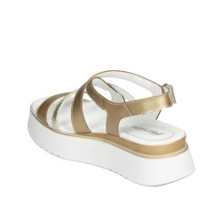 Sandali donna 5100 oro combinato
